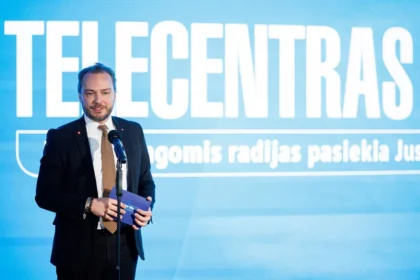 Susisiekimo Ministras Sveikina Telecentrą / Nuotrauka: sc.bns.lt